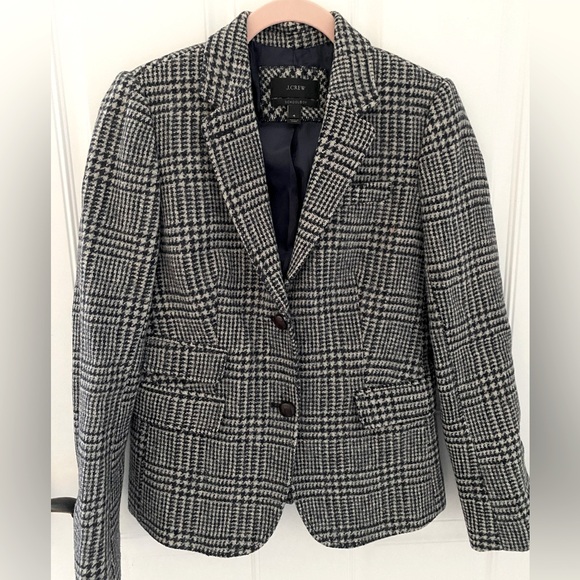 J. Crew Jackets & Blazers - J. Crew Plaid Schoolboy Blazer